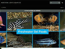 Tablet Screenshot of northernlightsaquatics.com